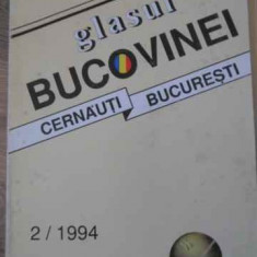 GLASUL BUCOVINEI CERNAUTI-BUCURESTI 2/1994-COLECTIV