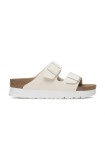 Birkenstock papuci Arizona Flex Platform Birkenstock x Papillio femei, culoarea bej, cu platforma, 1029127