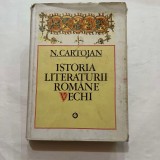 N. Cartojan - Istoria literaturii romane vechi