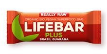 Lifebar Baton cu Nuci Braziliene si Guarana Raw Bio Lifefood 47gr Cod: 8594071484606 foto