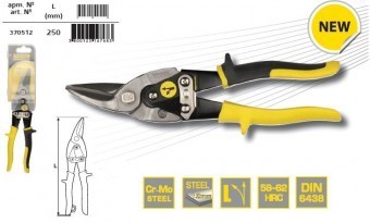 Foarfeca pentru taiat tabla pe stanga 250mm