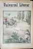 Revista Universul Literar nr.9/1898 pe coperta Atentantul contra vietii Regelui George al Greciei