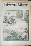 Revista Universul Literar nr.9/1898 pe coperta Atentantul contra vietii Regelui George al Greciei