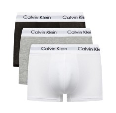 Set 3 boxeri pentru barbati Calvin Klein 0000U2664G, negru alb gri, L (91-97 cm) - OUTLET foto