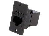 Adaptor SLIM Cat 5e 8p8c 29mm Plastic