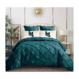 Cumpara ieftin Lenjerie de Pat Finet, Pliuri Brodate, 6 pcs - CPL50