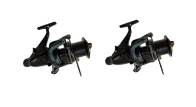 Set 2 mulinete Crap dp8000 cu tambur long-cast,aviator foto