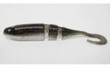 Shad Lake Fork Sickle Tail Baby Shad 5.6cm inch.Black Pearl 15buc/plic