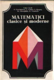 CAIUS IACOB - MATEMATICI CLASICE SI MODERNE volumele 1, 2 si 3