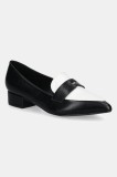 Answear Lab mocasini femei, culoarea negru, cu toc plat