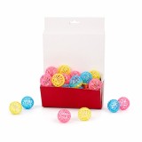 Set 48 Bile &Icirc;mpletite pentru Pisici, Multicolor
