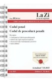 Codul penal. Codul de procedura penala Act. 7 Octombrie 2025 Ed. Spiralata - Aurel Ciobanu