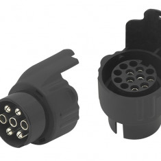 Priza Remorca Auto cu Adaptor Inclus pentru 7 sau 13 Pini