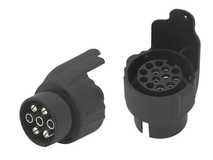 Priza Remorca Auto cu Adaptor Inclus pentru 7 sau 13 Pini Priza Remorca Auto cu Adaptor Inclus pentru 7 sau 13 Pini