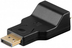 Adaptor DisplayPort tata - VGA mama contacte aurite Goobay foto