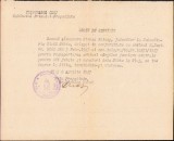 A1409 Semnătură olografă judecător Nicolae Matei, Cluj, 1947