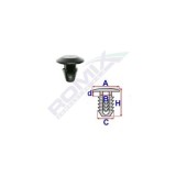 Clema, clips etansare Alfa Romeo 145 146 147 155 156 159 Brera Gtv; Fiat Albea Bravo Croma Doblo Ducato Fiorino Linea Marea Multipla Panda Punto