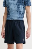 EA7 Emporio Armani pantaloni scurți de antrenament culoarea albastru marin, AF17683.7M000835