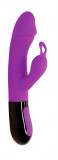 Vibrator Rabbit Ares 10 Moduri Vibratii Silicon USB Mov 20.6 cm