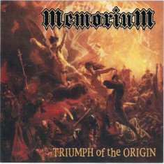 CD Memorium ‎– Triumph Of The Origin, original, rock