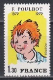 Franta 1979 - Centenarul nașterii lui F. Poulbot, MNH