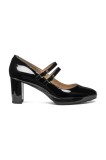 Geox pantofi cu toc D WALK PLEASURE 60 culoarea negru, cu toc drept, D56TEA 00066 C9999