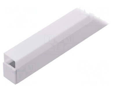 Profil LED aluminiu alb lăptos 1m LINEA20 foto