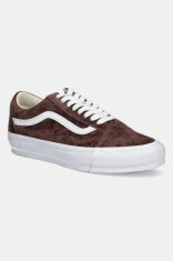 Vans tenisi din piele intoarsa Premium Classics LX Old Skool culoarea maro, VN000CXUDMV1