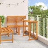 Cumpara ieftin Set Bistro de Grădină 3 pcs Maro lemn masiv de acacia