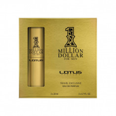 Set apa de parfum Lotus, 1 Million Dolar, pentru Barbati, 3x20ml foto