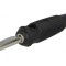 Mufă banană 4mm 16A neagră nichelată