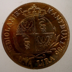 1.853 REPLICA ITALIA MILAN OCUPATIE AUSTRIACA JOSEPH II 1 LIRA 1786 22mm/4,0g