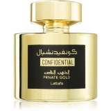 Lattafa Confidential Private Gold Eau de Parfum unisex 100 ml