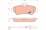 TRW GDB1697 COTEC set placute frana,frana disc