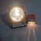 lanterna veche comunism Elba Romania cu baterie patrata, lampa proiector retro camping Germania PRET PER BUCATA!