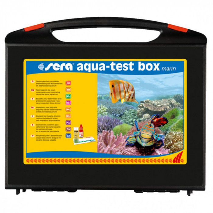 Sera Aqua Test Box Marin