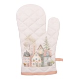 Manusa bucatarie bumbac multicolor Peisaj 18x30 cm