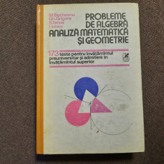 Probleme de Algebra , Analiza Matematica si Geometrie - TESTE BECHEANU/ICHIM