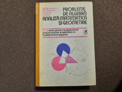 Probleme de Algebra , Analiza Matematica si Geometrie - TESTE BECHEANU/ICHIM foto