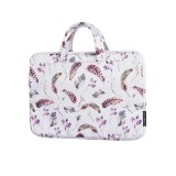 Geanta pentru laptop 13-14 inch CanvasArtisan, alb, H9-B01