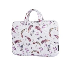 Geanta pentru laptop 13-14 inch CanvasArtisan, alb, H9-B01 foto