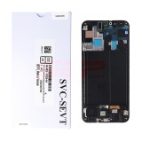 LCD+Touchscreen cu Rama Samsung Galaxy A50 / A505 BLACK Original Service Pack