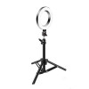 Inel Luminos LED 6 Inch cu Trepied Reglabil, 3 Temperaturi de Culoare, 10 Nivele Luminozitate, USB, Telecomanda Fir