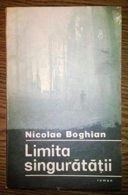 Nicolae Boghian - Limita singuratatii foto