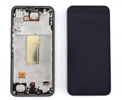 Display Samsung Galaxy A34 A346 Display Original Service Pack Black Negru foto