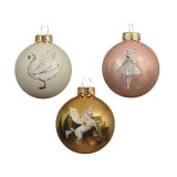 Cumpara ieftin Glob decorativ - Angel Bauble - Light Gold, Blush Pink, Winter White - mai multe culori | Kaemingk