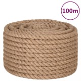 Funie de iuta 100 m lungime, 16 mm grosime
