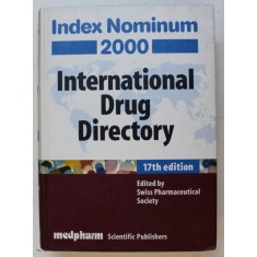 INTERNATIONAL DRUG DIRECTORY - INDEX NOMINUM , 2000