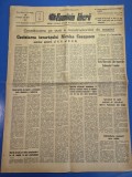 ziarul romania libera 2 iunie 1966 - consfatuirea pe tara a constructorilor de masini