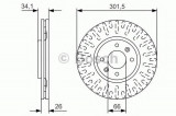 Disc frana PEUGEOT 3008 (2009 - 2016) BOSCH 0 986 479 D36